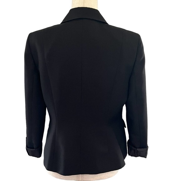 LE SUIT SEPARATES SINGLE BREASTED 3-BUTTON JACKET BLACK 10P PETITE NEW W/OUT TAG - Picture 6 of 13